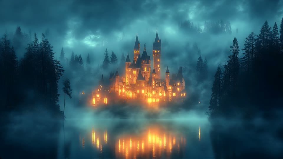 Mystical Castle wallpaper